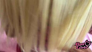 Horny stepmom craves stepson’s wild touch