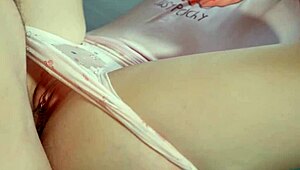 Stepsister Lets You Rub Her Shaved Pussy Before Fucking