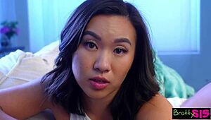 Bratty Stepsis Kimmy Kimm Craves Lots Of Dick To Overcome Her Crush