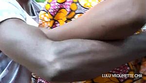 Neighbors mutually arouse each other until public fucking on river