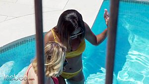 Lesbea Big Ass Ebony Latina Boni Has Lesbian Sex With Spanish Blonde