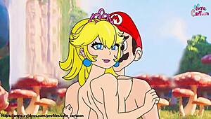 I'm obsessed with Princess Peach and Super Mario Bros action.