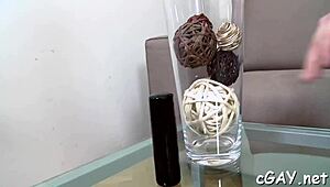 Sexy Gay Couple Engages in Deep Bareback Action with Passion