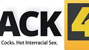 Blanche is playing with her vibrator, but that giant black cock looks way better! 😏