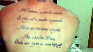 Teen foreplays with monster cock backstage.