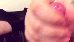 chubby wife hairy pussy pov handjob slow motion?