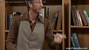 Redhead Princess Gives Blowjob