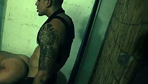 Thick Black Slut Drains White Geezer!