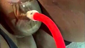 pussy pump squirting orgasm labia spread wide 😈