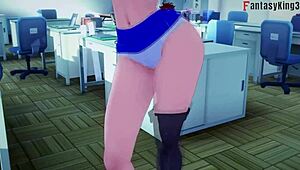 Android 18 And Videl Seduce Gohan In Dragon Ball Zex Fantasy Movie