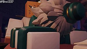 كشف كبير جاهز للبلع العميق الخشن لبن على الثديين؟