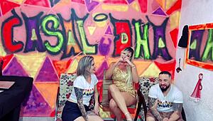 A Loira Gostosa Beatriz Sampaio Venho Ser Entrevistada Por Nós E Acabou Sendo Toda Fundida