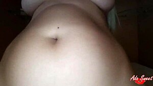 Curvy step sister best cowgirl riding cock until creampie