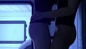 Projekt Passion: Big Ass Redhead Fingered and Fucked Standing