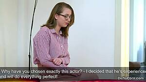 Sweet Chick Brutally Gapes Her Tight Pink Kitty And Gets Deflorated Hard.