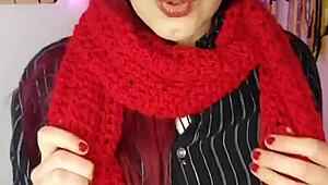 Latina shoplifter faces dirty talk and submission in roleplay