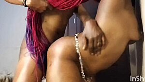 Watch This Ebony BBW Housewife Get Fucked Hard In Every Position With Clothes Ripped Off!