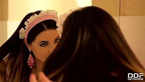 hardcore anal a day keeps french maid ally breelsen stuffed and satisfied