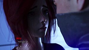 Projekt Passion: Big Ass Redhead Fingered and Fucked Standing