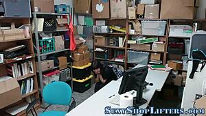 Bad teen 18+ thief gets fucked in hardcore burglary