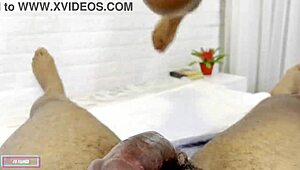 slowly removing and placing in the tight little spot with care