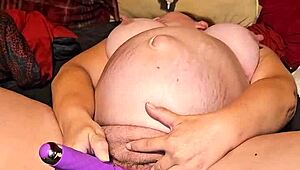 milf masturbating and cumming hard with wet pussy