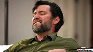 latina brunette with small tits and narrow ass gets fucked