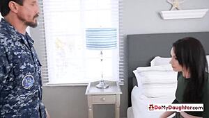 daddies guide teen 18+s through push ups