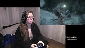 Chatting about until dawn playthrough part 4