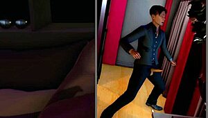 Complete gameplay of deviant anomalies part 10 with naked asian whore