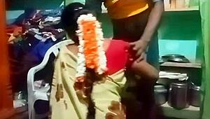 Indian teacher and student engage in intimate encounter at home