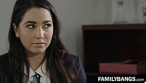 Massive Black Dick Pounds Teen Megan Sage Hard!