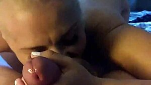 Jillian Deepthroats Huge Monster Cock Like a Slut!