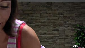 damn, this seductive babe moans loud on cock, starting the wild game first with ripped clothes