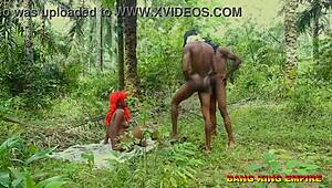 black tourist outdoor gangbang 😈