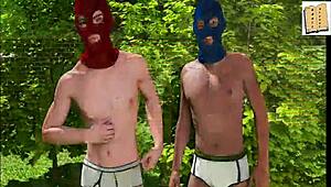 being a dik chick route 20, blonde teen enjoys homemade sex with big tits and big ass