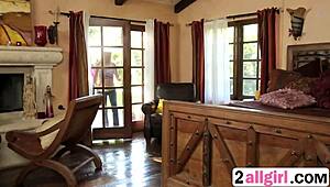 I feel the passion in this lesbian air encounter