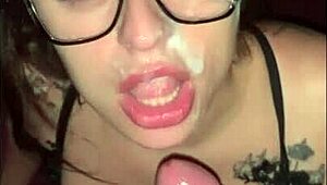 Feed me your hot load in my mouth?