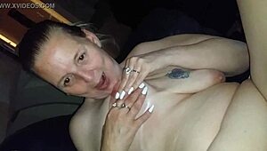 French Amateur In Satin Lingerie Licks Balls And Fucks