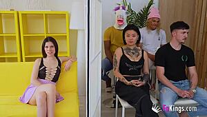 briana banderas in fitness solo routine