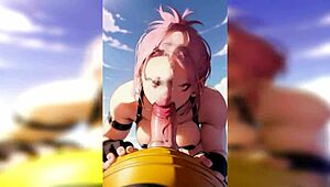 Agarabas and Olpr in fuck me inside out preview with jerk off instructions.