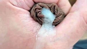 novinho jerking off and cumming in sexy cute brazilian bisexual homemade scene