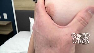 Wow! Cute Jewish Teen Sucks Cock in First Porn!