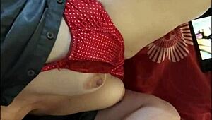 French amateur in black leather pants - wanna see me fucked from behind in POV?