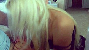 This slutty mature cuckold sucked my dick deep until I busted in her mouth