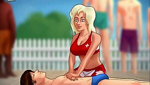 Summertime Saga 170 intenzivna anime hentai akcija