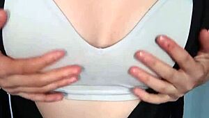 I got so hot after spinning class, couldn’t resist showing off my wet pussy