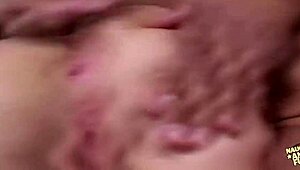 two crazy brunettes offer their gaping holes to a horny young guy!