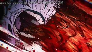 Itadori and Mahito clash in an epic Skyfall battle. Their intense anime showdown is rendered in the best hentai quality.