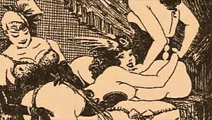Vintage Erotic Illustrations From Retro Era